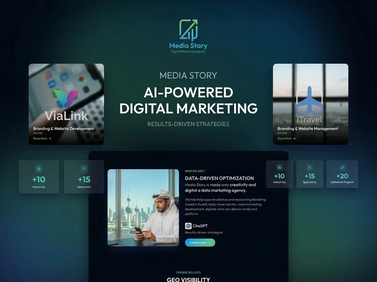 Media Story project preview